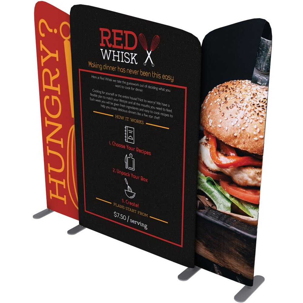 EZ Tube® Connect 10 ft. Kit A — Single Sided Graphic Package
